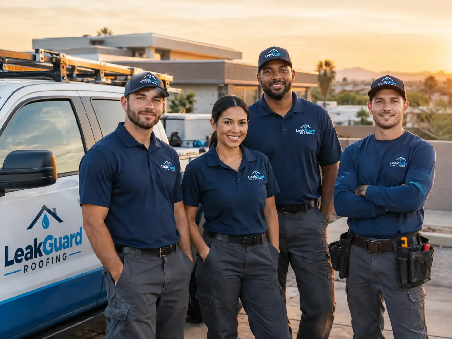 Flat Roof Leak Repair company in Robins, IA